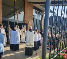 School Mass with Archbishop Listecki